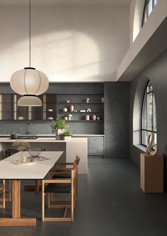 Vulcano - Laminam: Odolné keramické desky pro interiér i exteriér